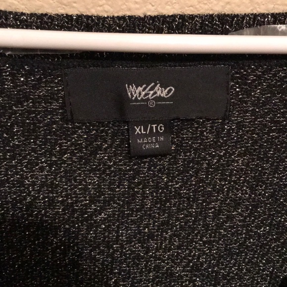 Mossimo Black Sparkly Sweater - Picture 2 of 3